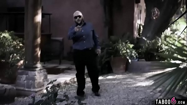 Blind teen fucked by a fake black doctor who is the gardener