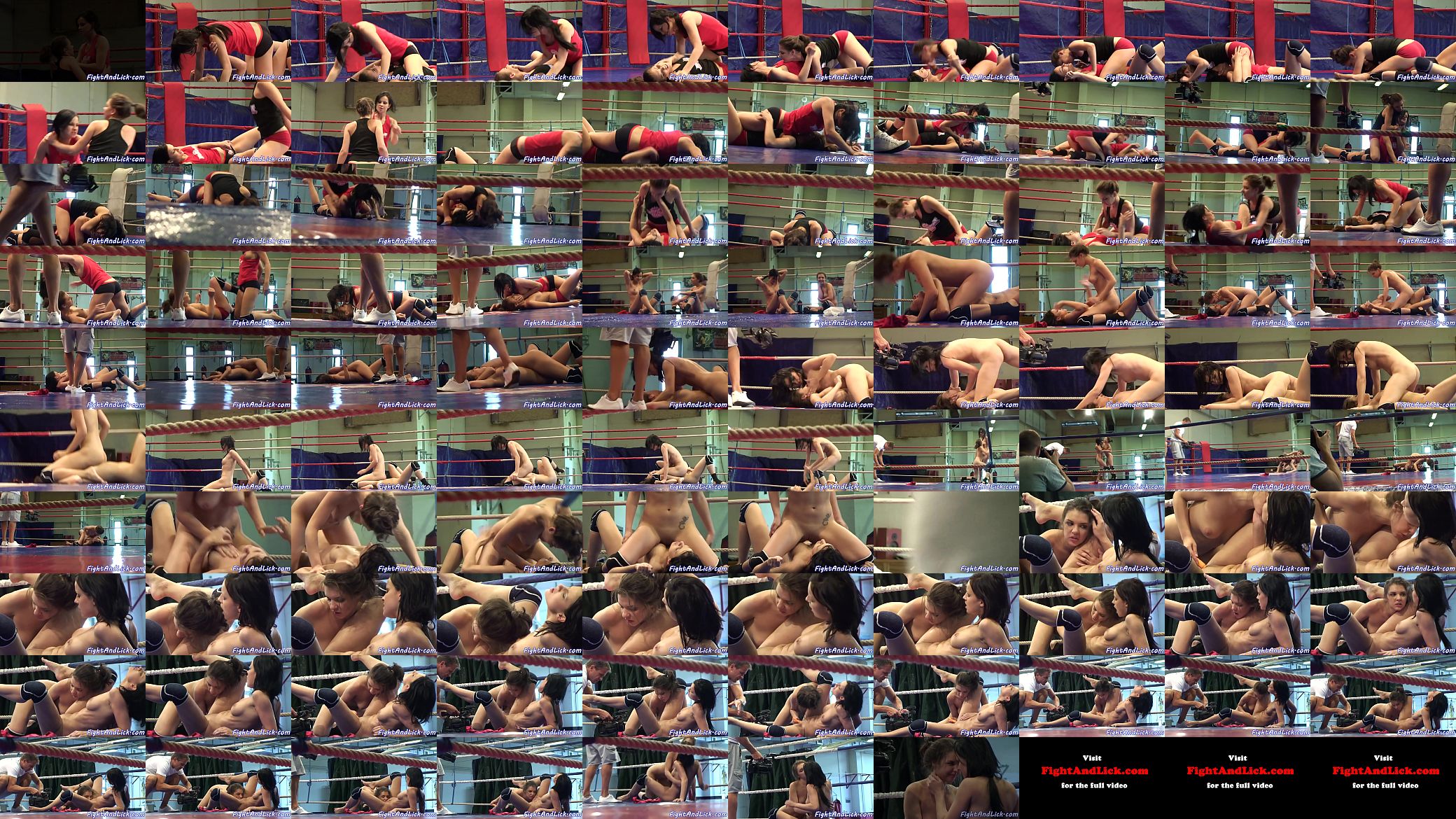 Wrestling beauty pussytoyed by lesbian babe 预览图