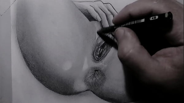 Hermoso dibujo de una vagina