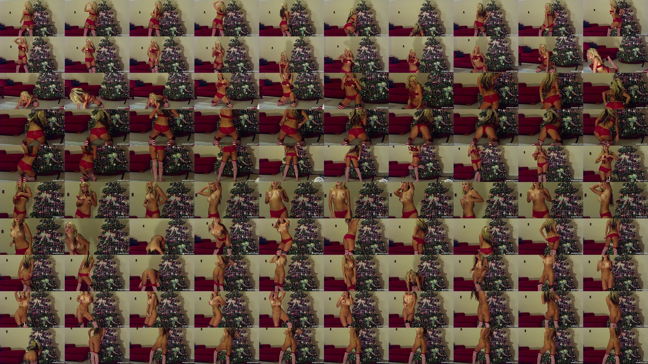 holiday striptease by the xmas tree 预览图