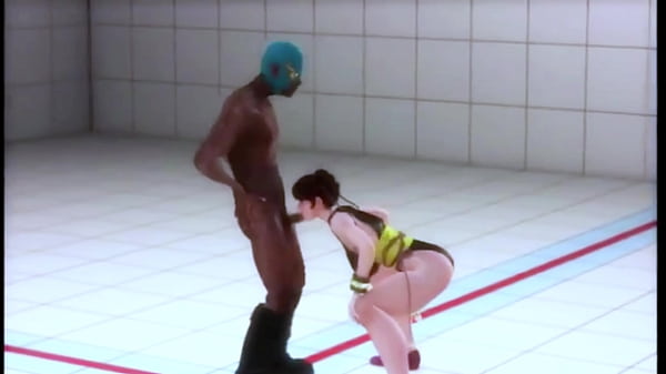 Chun-Li and the big black cock - Hentai 3d 48