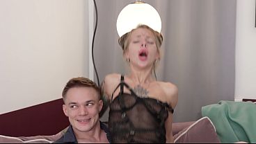 Those Crazy People! She Came for a Date, But Ended Up in a Threesome. 4K HD Tim Team