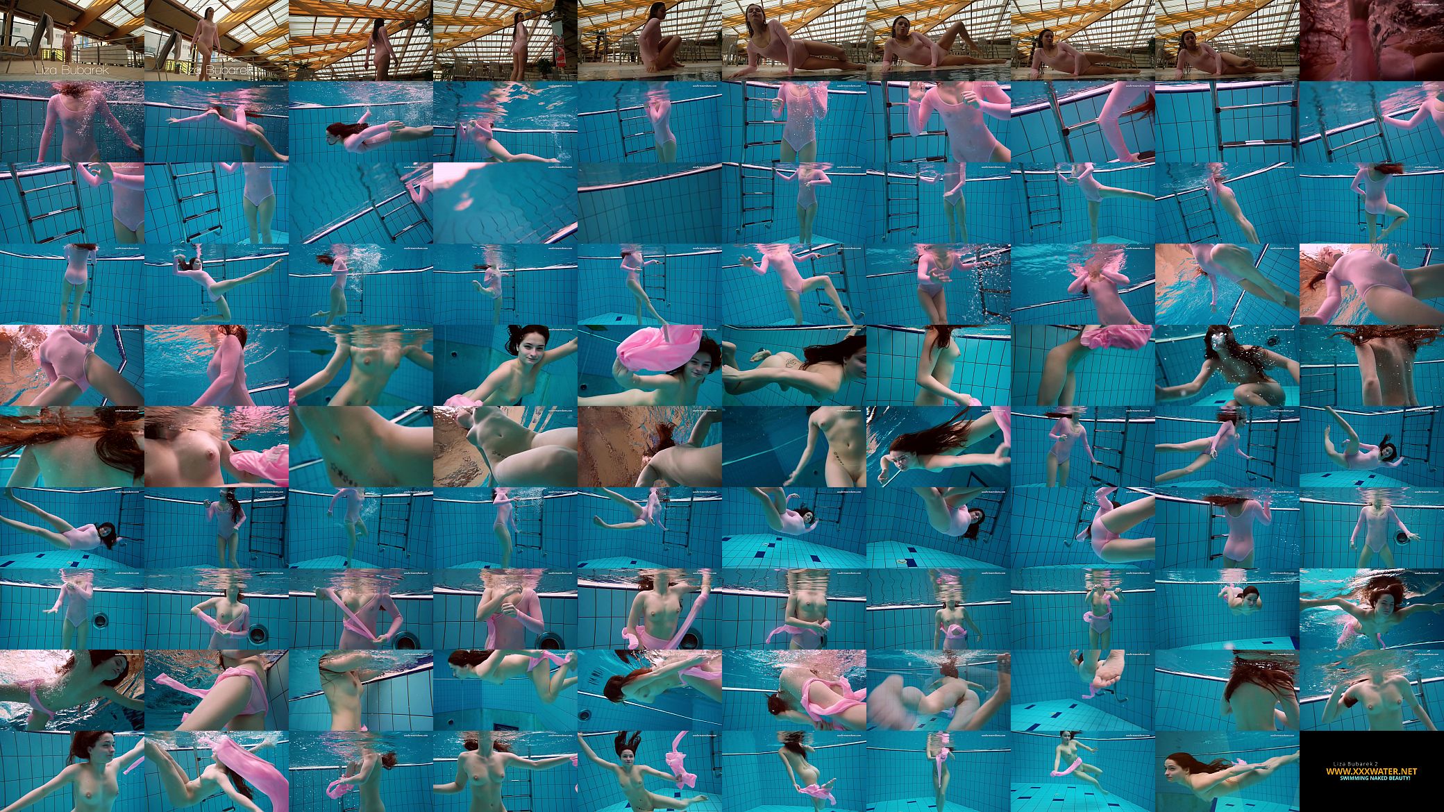 Liza Bubarek hot underwater mermaid 预览图
