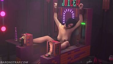 Ada Wong Juicing And Machine Tickling By Baron Strap