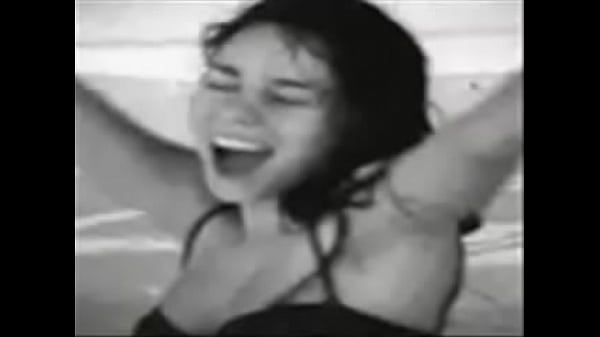 Short Video Clip of Mariah Carey young Wearing bra & white panties