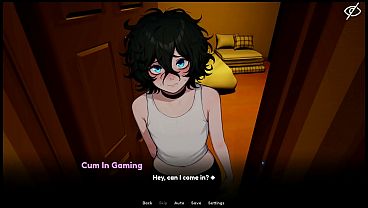 My Femboy Roomate [ GAY Hentai Game ] Ep.2 My FLATMATE cosplayer SUCK my COCK at night !