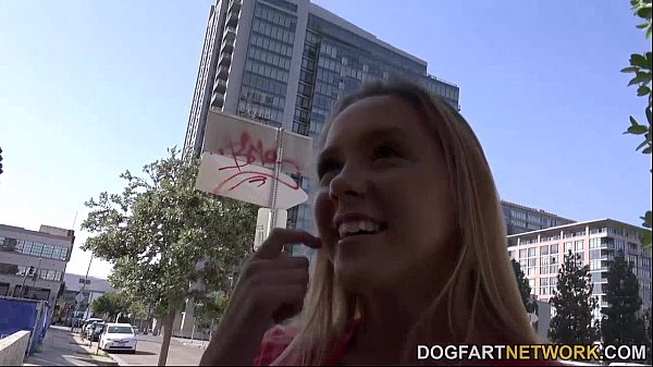 Hollie Mack's first interracial scene