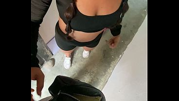 Horny little Latina slut Emily Willis takes two big dicks inside her pink