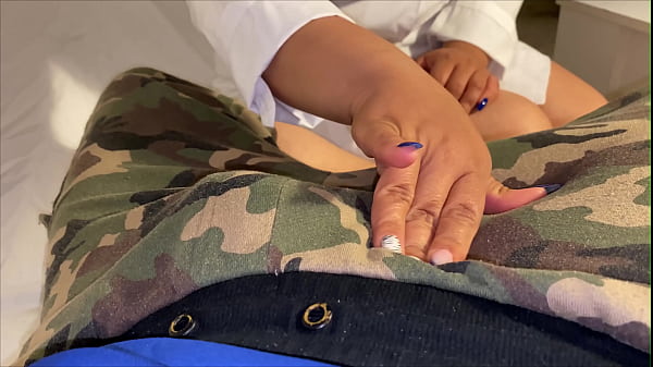 LATINA NURSE ENTERS MY HOUSE AND TAKES AWAY ALL THE TENSIONS!