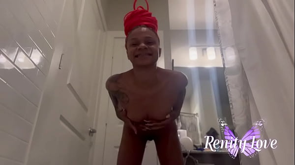 POV for you daddy EBONY RIDES AND SUCKS DICK