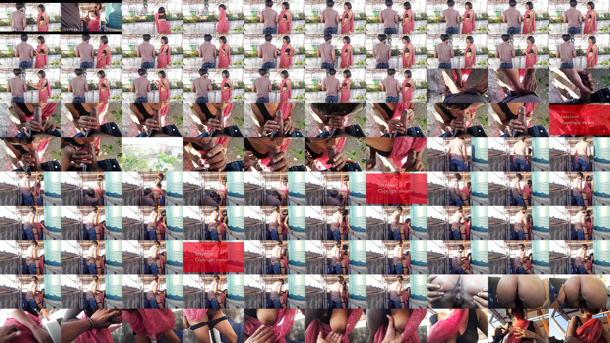 Indian Girl Fucked by Her Would be Husband - Hindi Roleplay Sex at Outdoor 预览图