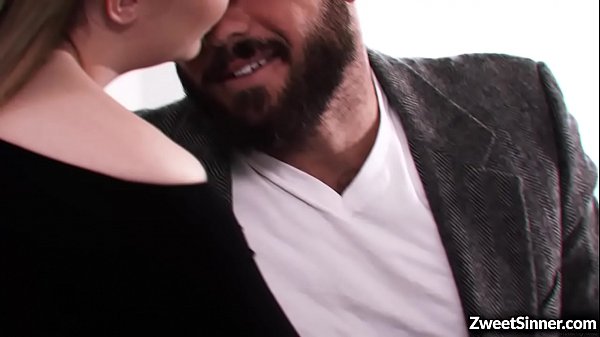 babe Britney Light is obsessed with her hot professor Chad White so she seduces and offers her tight pussy and started a wild sex with him.