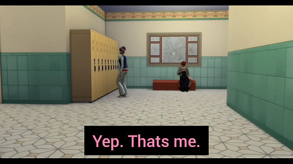 Gabby blowbang at college lockers