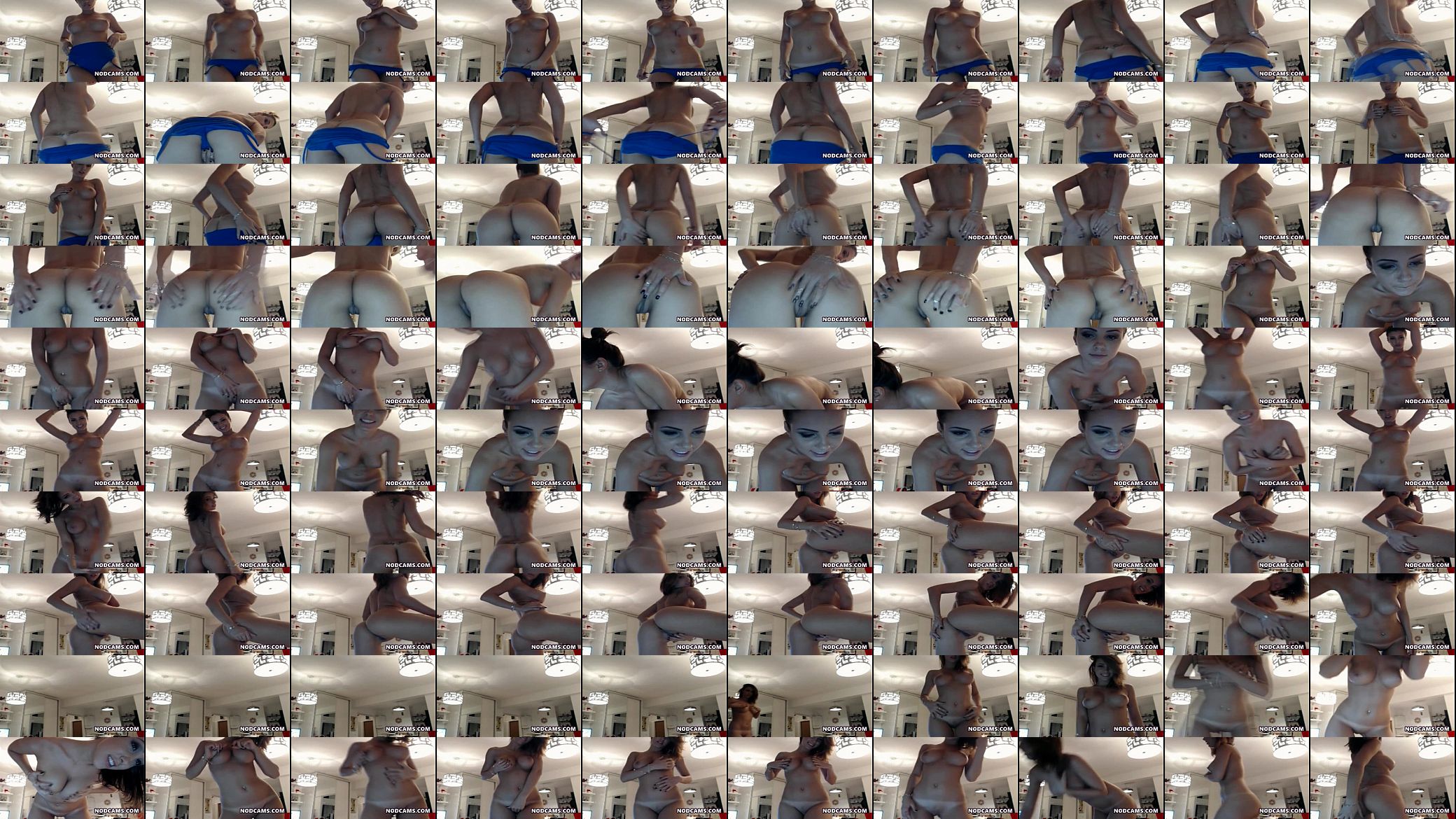 Amazing hot model strips naked dancing 预览图