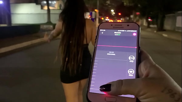 Em publico com vibrador