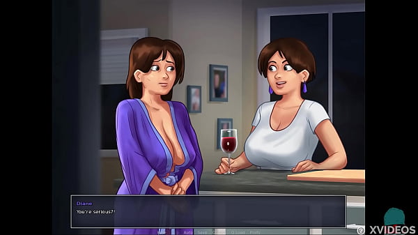SUMMERTIME SAGA #72 • Getting sucked off by an angelic MILF