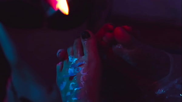 Wax Play With Feet
