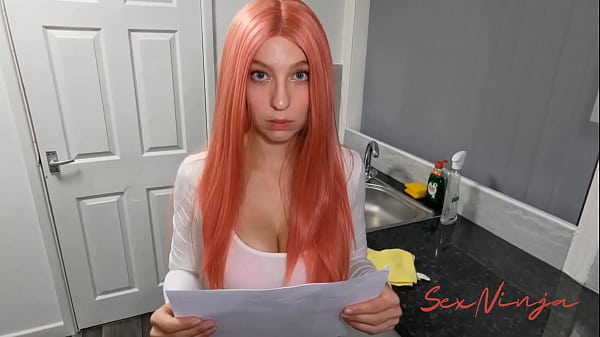Dumb Maid didn't Realise she Signed a Contract in Which she Needs to Make me Cum