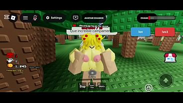 Follando duro con mi amigo en Roblox :3
