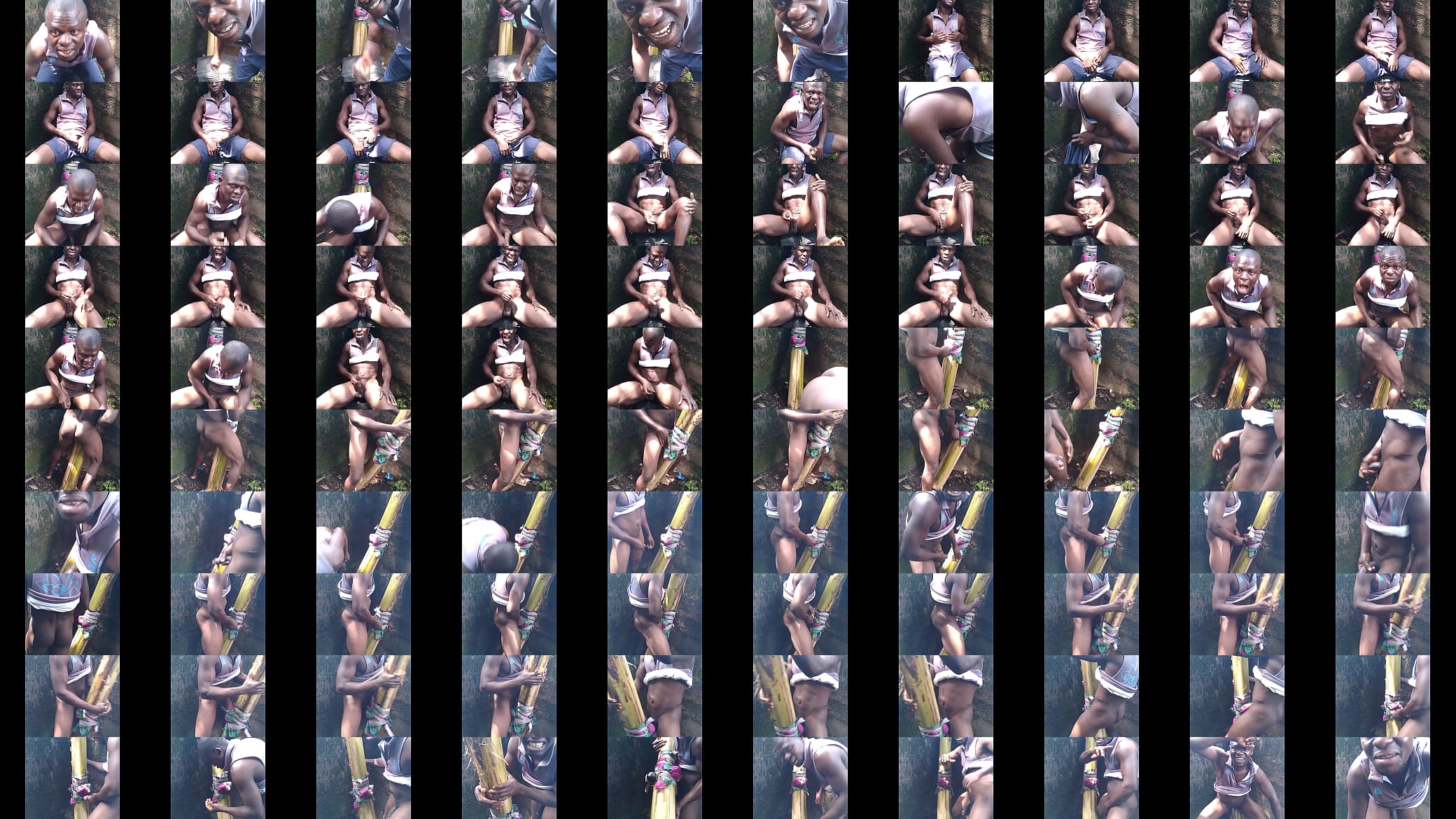 Sexy performance showing hard cum in the forest 预览图