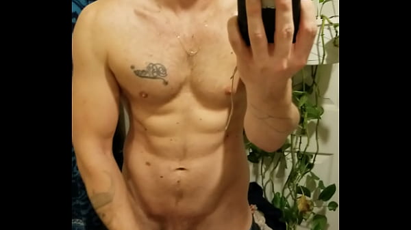 Stroking my cock