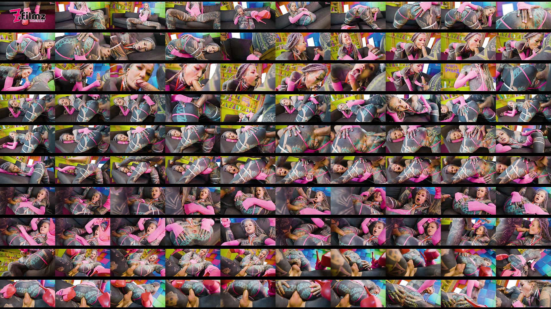 Thick COCK ANAL destroying wild horny HIPPIE whore 预览图