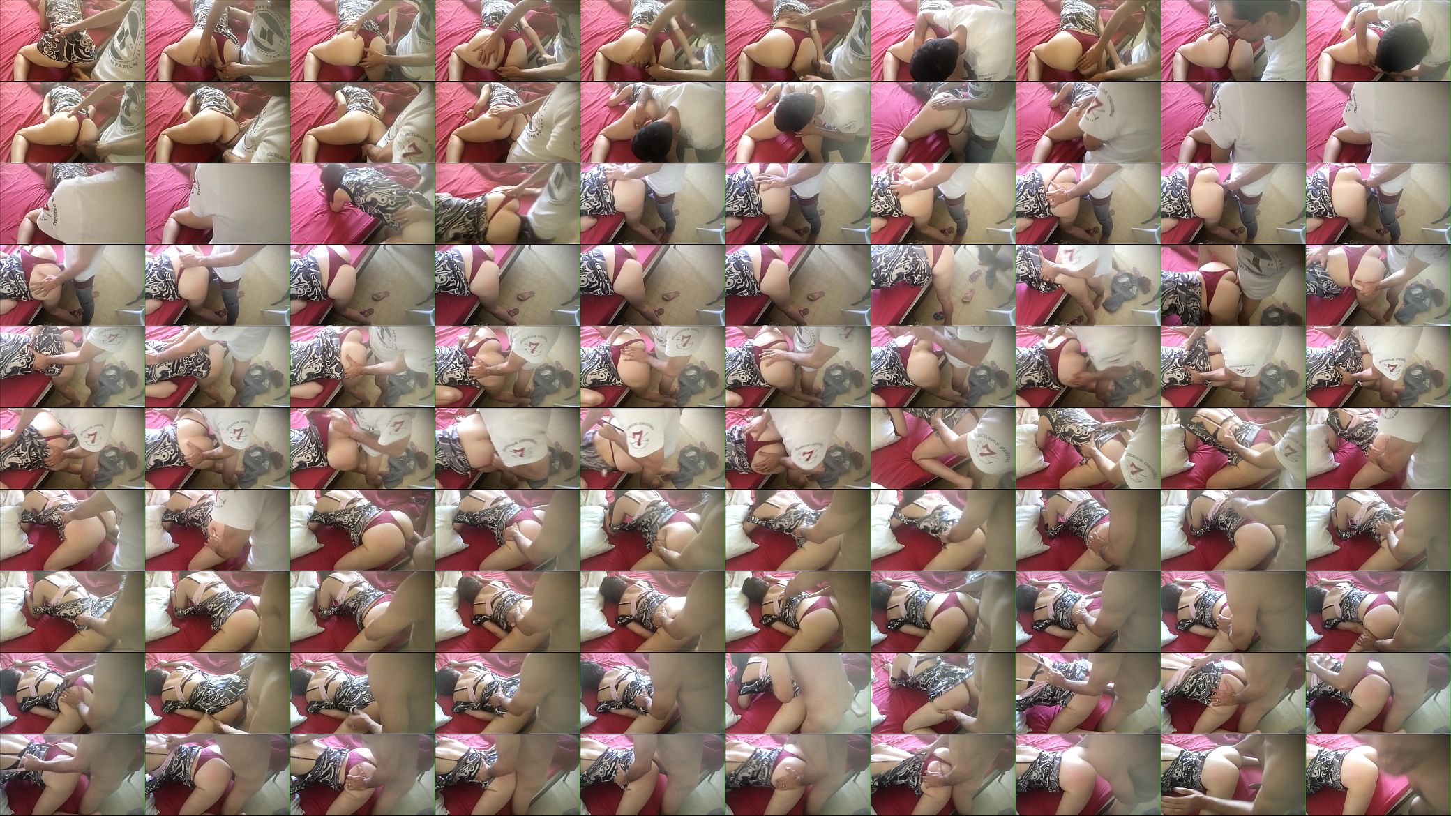 233 - French Amateur Slut, Clothed in a Black, White &amp; Grey Satin Dress, Fuck, burgundy Satin Panties, Fuck, Deepthroat, Ass to Mouth, SexToys 预览图