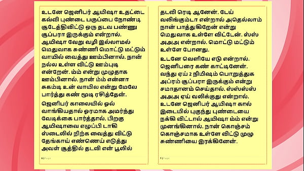 Tamil Sex Story - Auditor Aiysha's Sex Experiences part 6