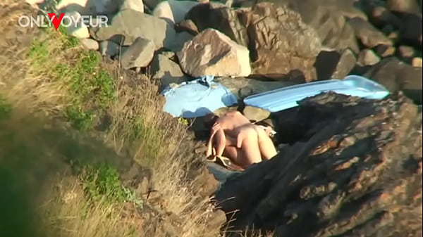 Download Video - Beach Voyeur&period; They were thinking it is a secluded place for a quick fuck