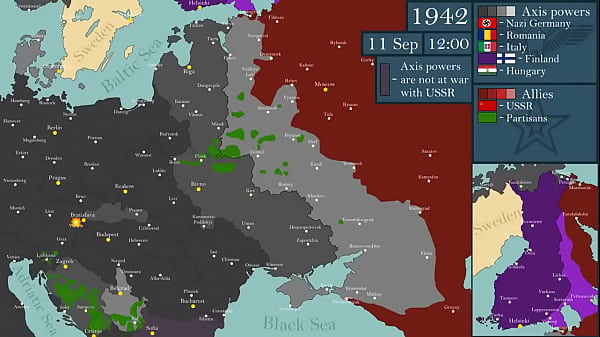 União Soviética botando Nazista pra Mamar