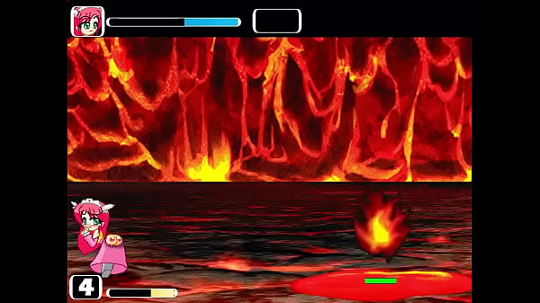 Tomboy Princess's Adventure Red Princess Volcano Stage
