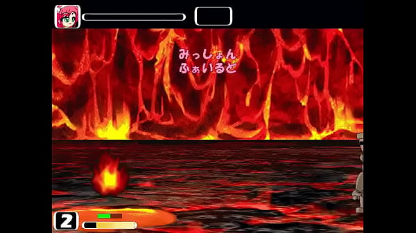 Tomboy Princess's Adventure Red Princess Volcano Stage