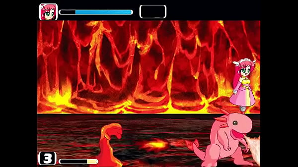 Tomboy Princess's Adventure Red Princess Volcano Stage