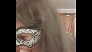 Cute Girl with protruding nipples and a gentle voice fingering pussy and anus