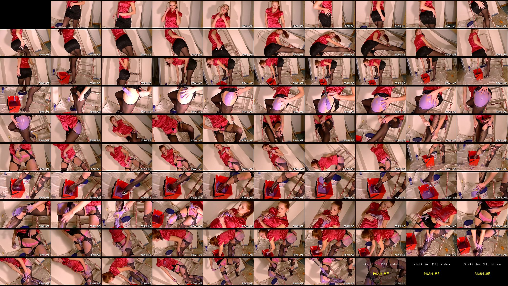 Girl masturbates vigorously 预览图