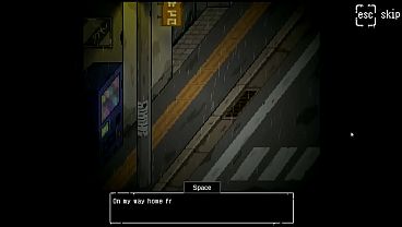 New hentai game man with flashlight having sex with a hot maid in No exit apartment erotic game