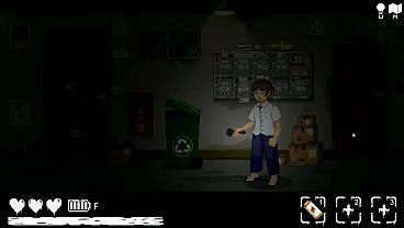 Download Video - New hentai game man with flashlight having sex with a hot maid in No exit apartment erotic game