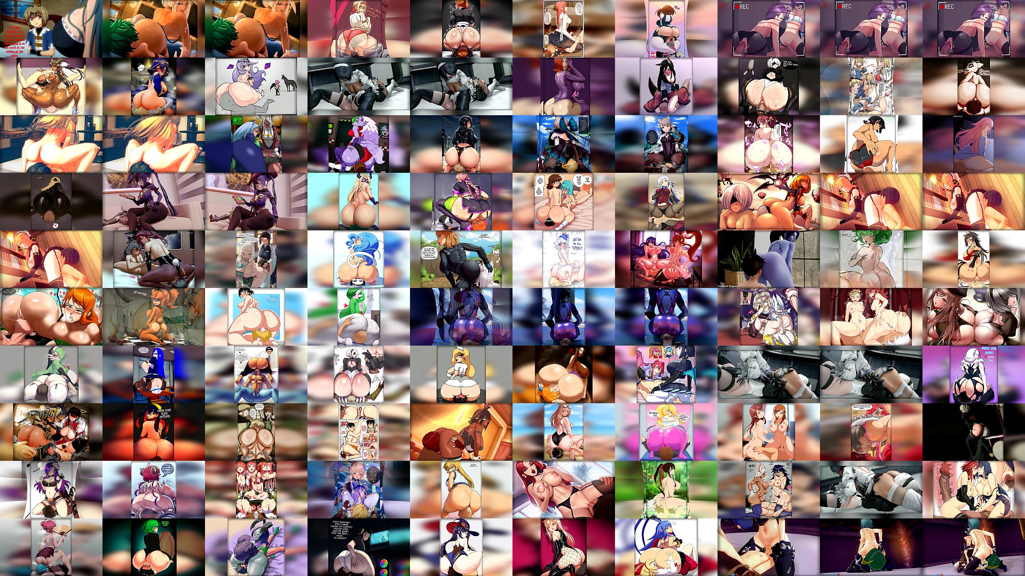 Compilation Rule 34 Facesitting 预览图