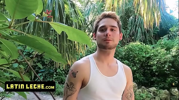 Download Video - Latin Leche - Lucky Stud Runs Accros Sexy Latin Machos Pleasuring Themselves On The Beach And Joins