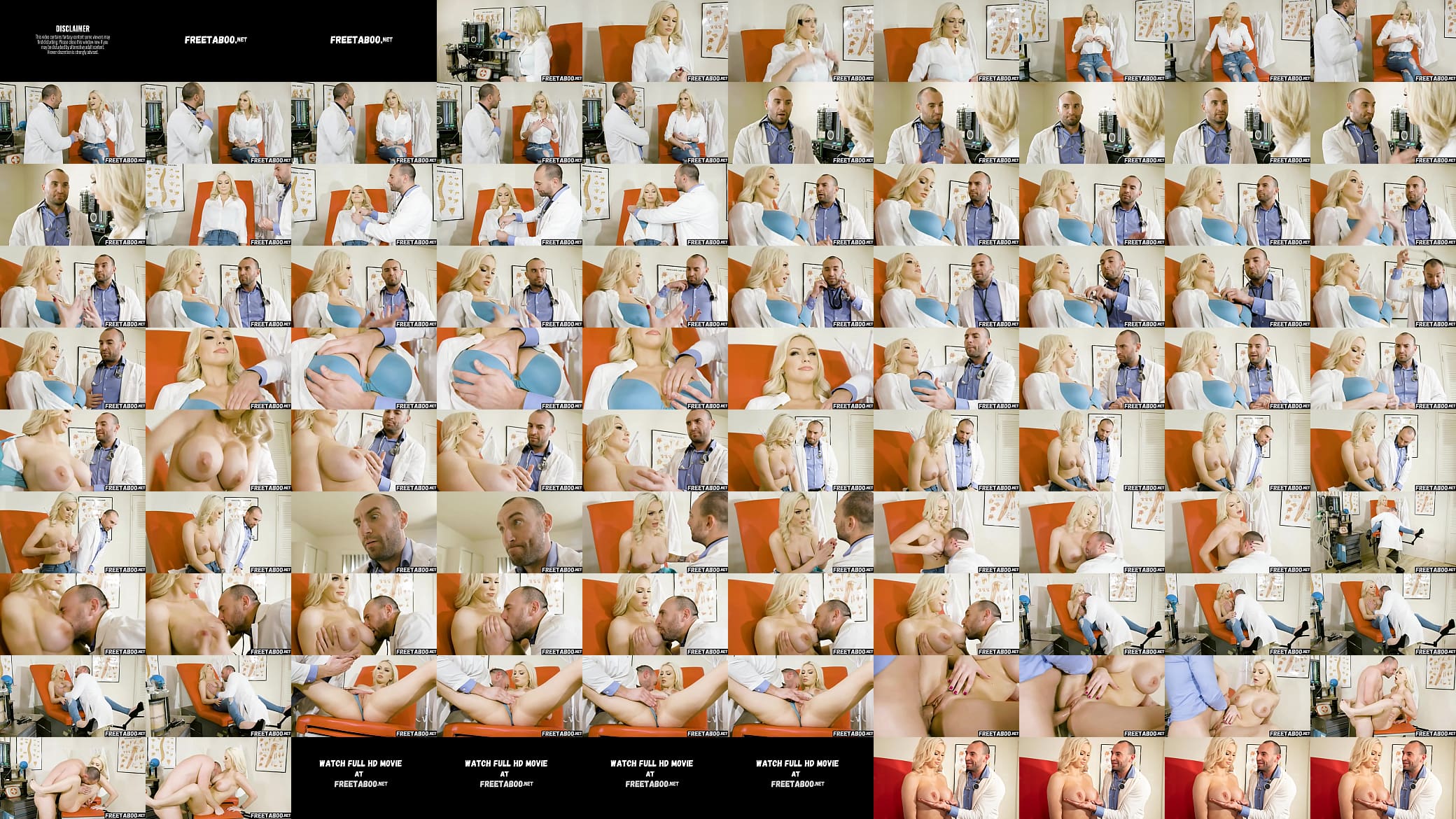 Doctor Loses Control After Seeing Kenzie Taylor&#039;s Big Boobs - Full Movie On FreeTaboo.Net 预览图