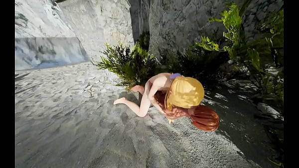 Emilias Playroom [ Hentai game PornPlay ] Ep.2 fucking on public beach and pool is so good !