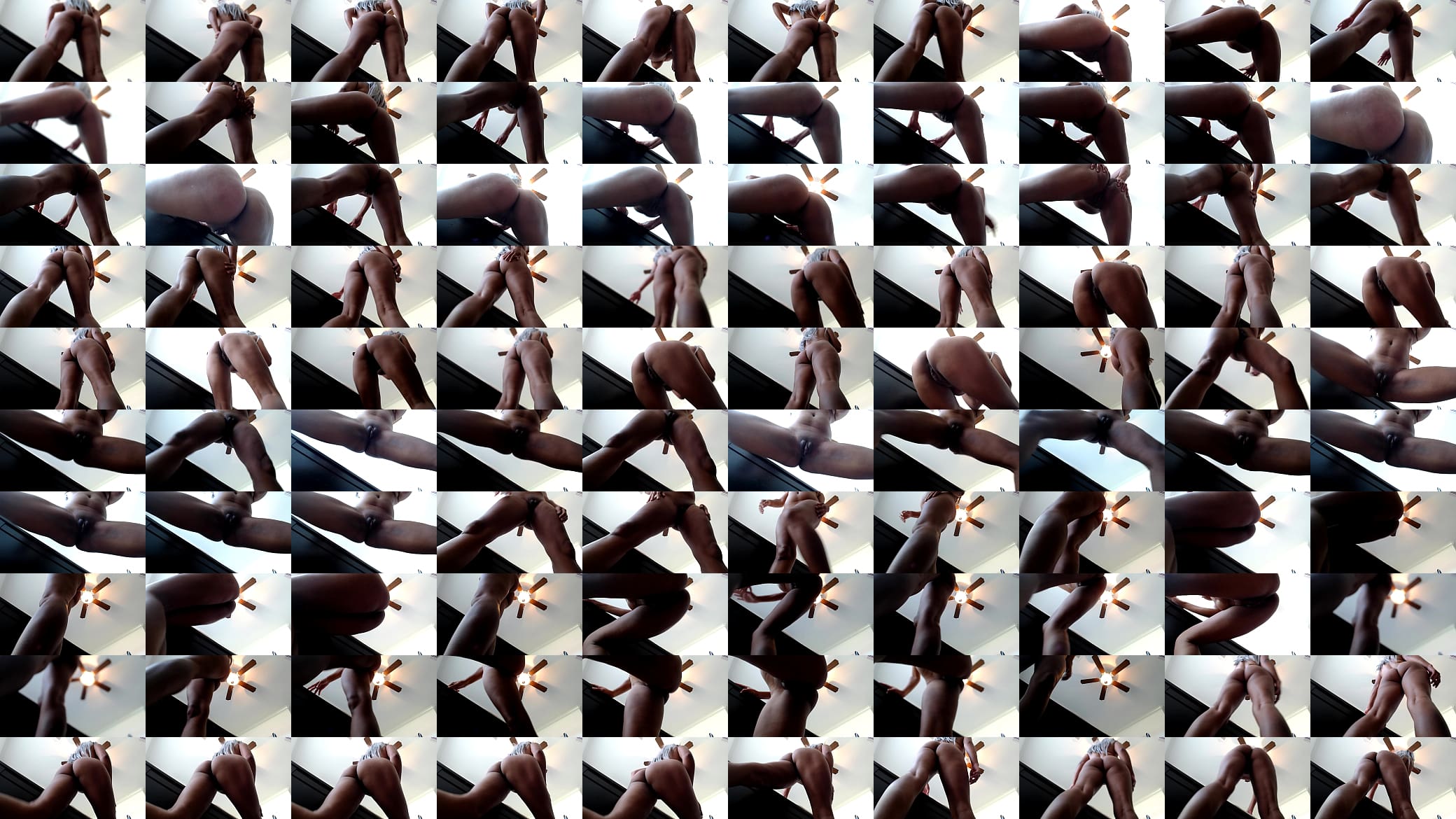 Ebony Kara Kiss Squatting over you 预览图