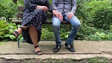 A mature, busty MILF achieved quick results