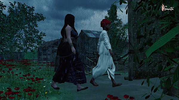 Father-in-law fucked his sexy daughter-in-law Savita in the farm