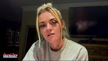 Petite Blonde Sassy Sloppy Deepthroat Then Wild Wet Pussy Pounding Fun!