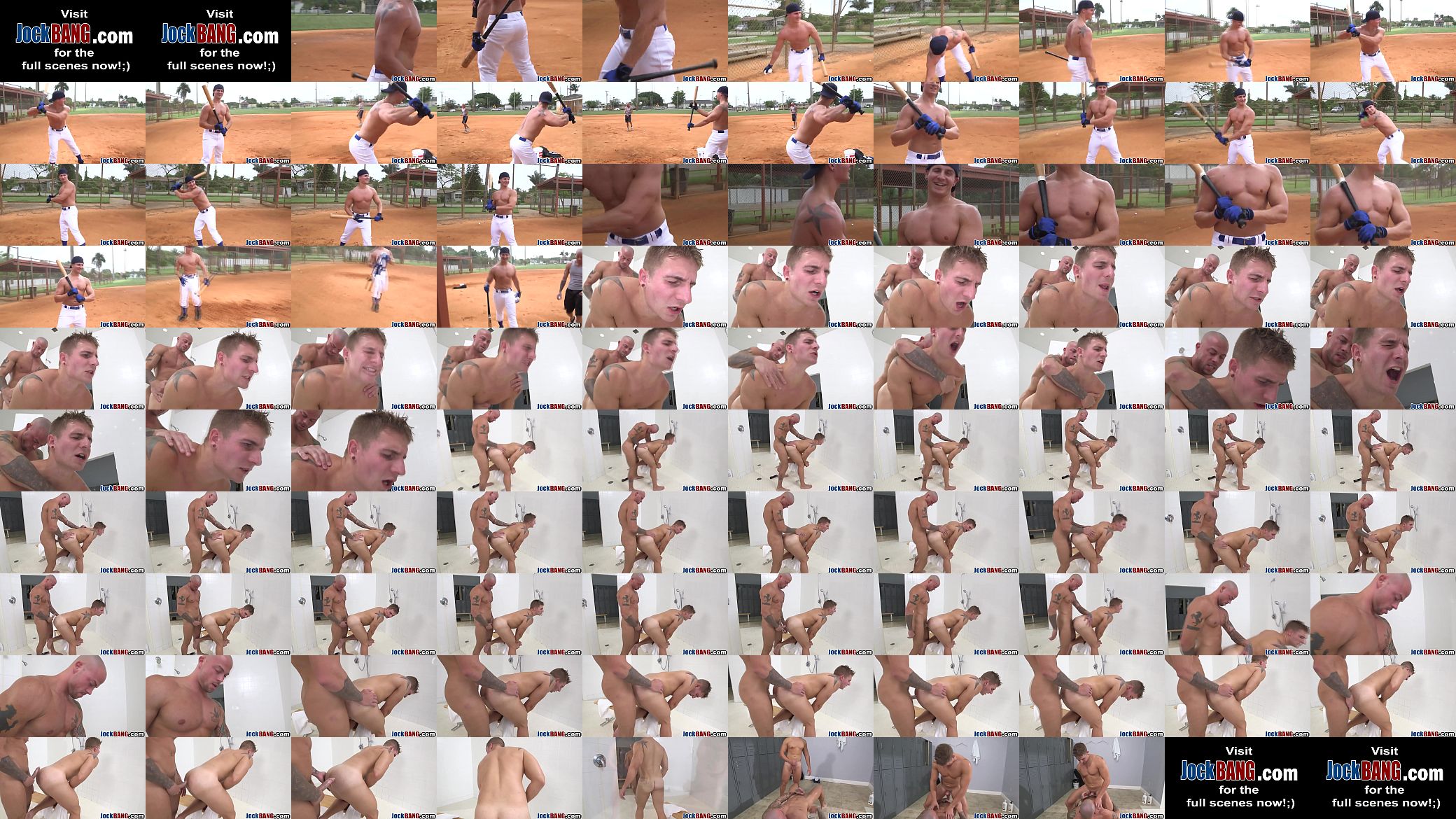 Stunning jocks bang in shower after baseball game 预览图