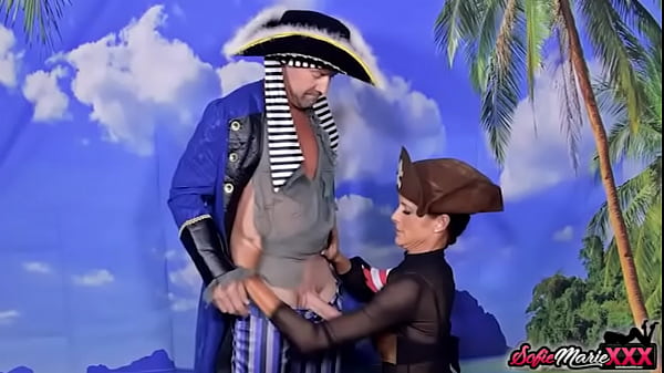 Lady Pirate Sofie Marie Gives Captain Best Blowjob Ever