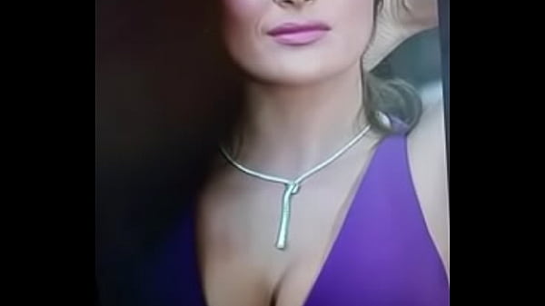 Download Video - My huge cum tribute to Salma Hayek