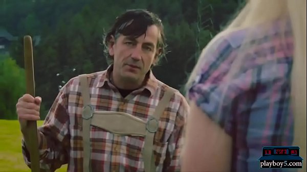 Download Video - Blonde ex-wife outdoor forest fuck in this funny video