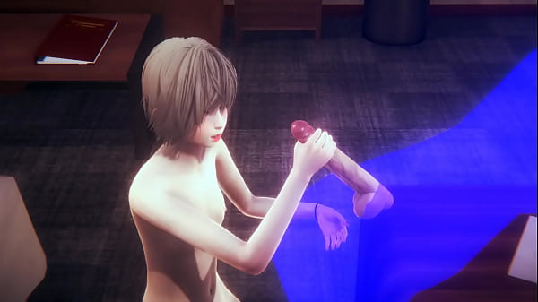 Yaoi Femboy - Sexy Femboy handjob - Sissy cross...